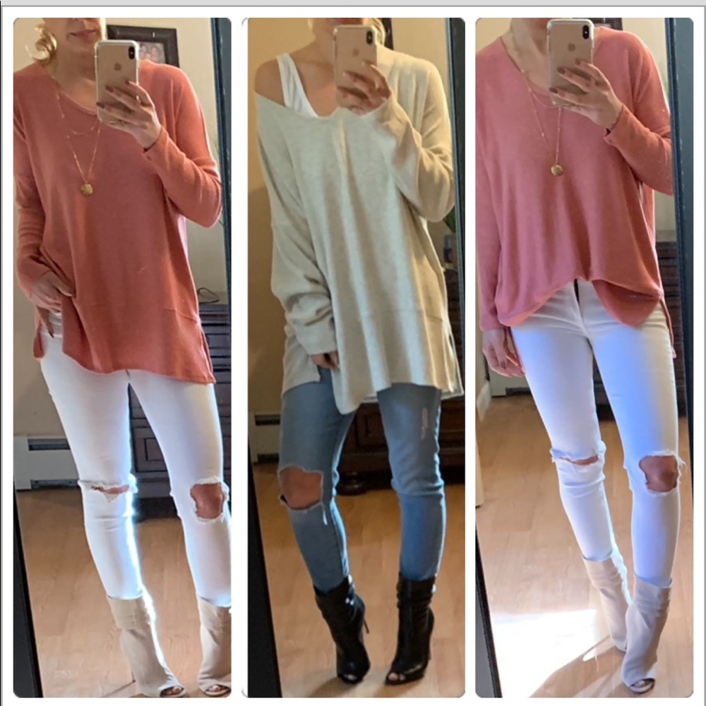 New๐Gorgeous soft ribbed sleeve top - Picture 2 of 8